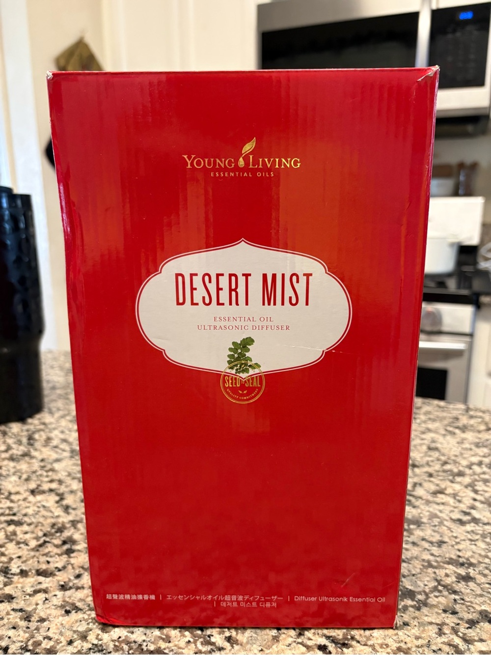 Like new In box Young Living Desert Mist Essential Oil Ultrasonic Diffuser.